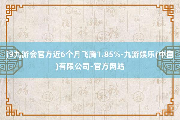 j9九游会官方近6个月飞腾1.85%-九游娱乐(中国)有限公司-官方网站