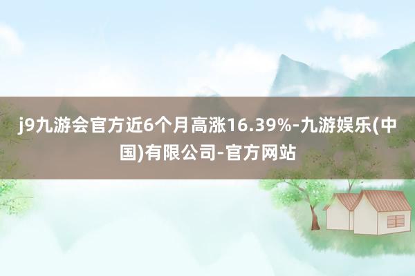 j9九游会官方近6个月高涨16.39%-九游娱乐(中国)有限公司-官方网站